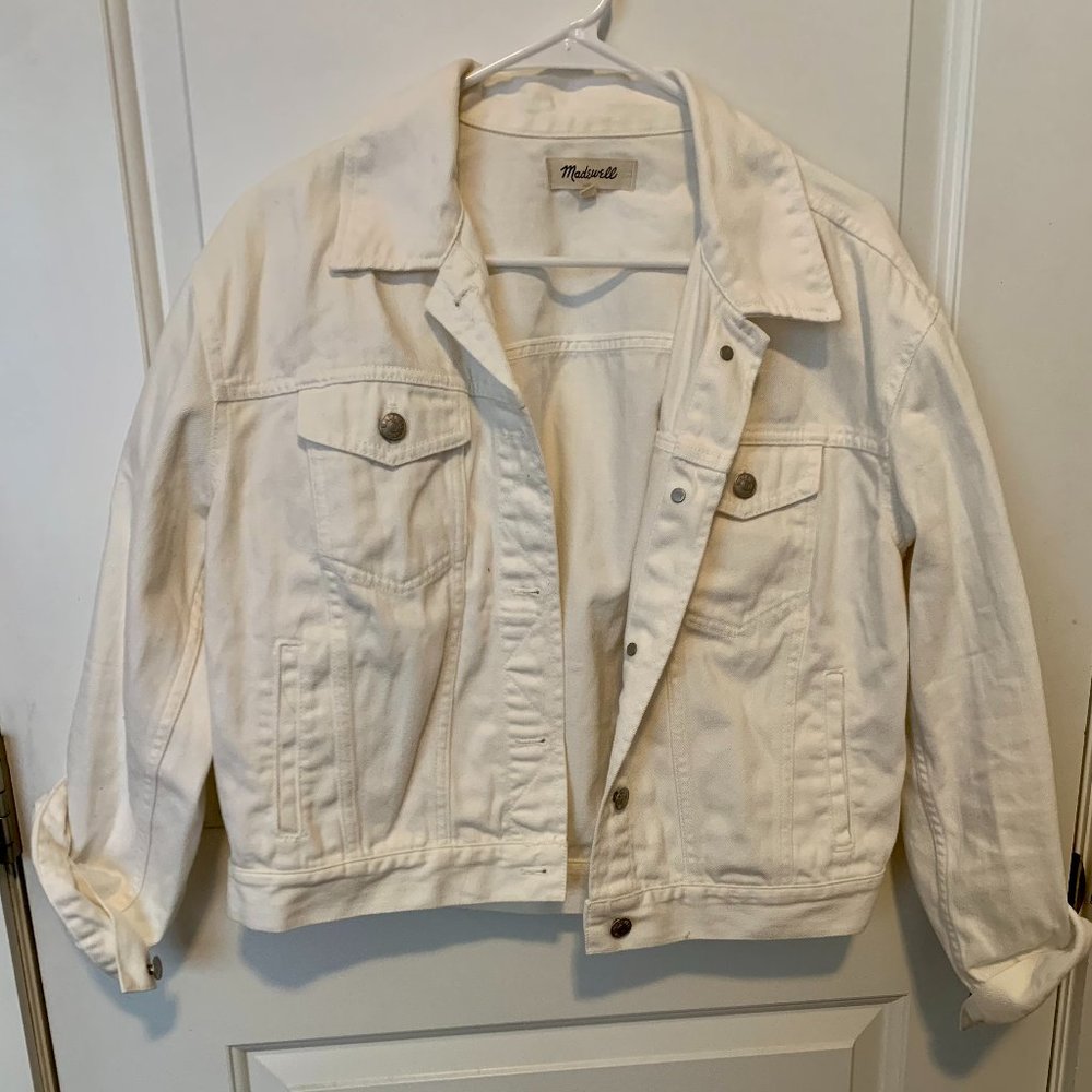 White Madewell Denim Jacket